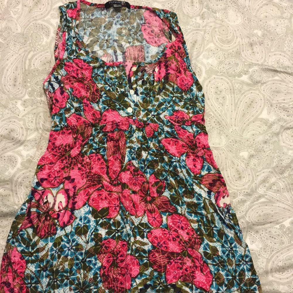 Floral tunic